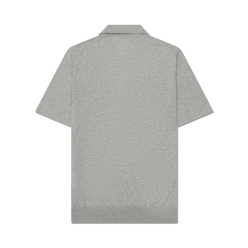 Short-Sleeve Polo - Grey