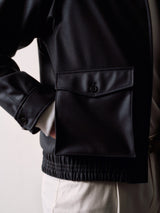 Navy Twill Pilot Jacket