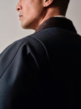 Navy Twill Pilot Jacket