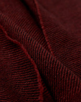 Deep Red Scarf