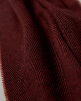 Deep Red Scarf