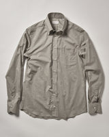 Button-down Collar Shirt - Grey