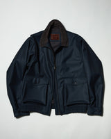 Navy Twill Pilot Jacket