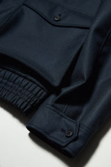 Navy Twill Pilot Jacket
