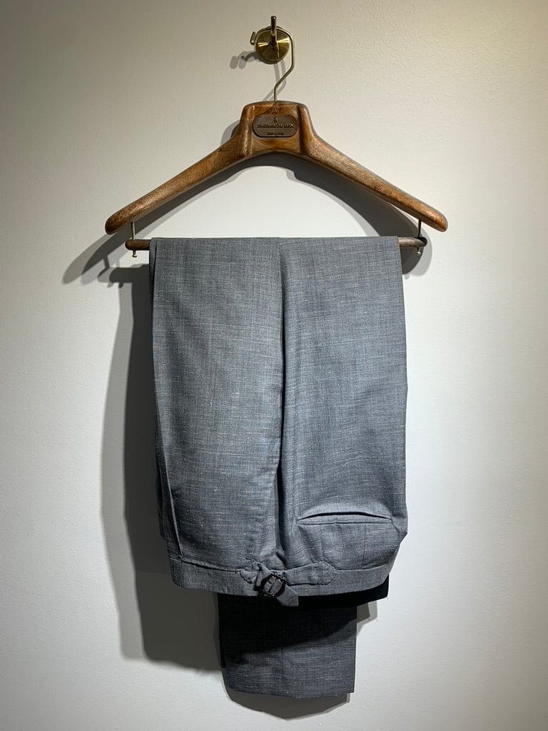 Grey Wool/Silk/Linen Suit