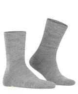 Walkie Light Wool Mid Calf Socks - Graphite Melange