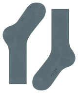 Stone Cotton Mid Calf Socks - Tiago