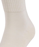 Walkie Light Wool Mid Calf Socks - Woolwhite