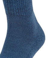 Walkie Light Wool Mid Calf Socks - Light Denim
