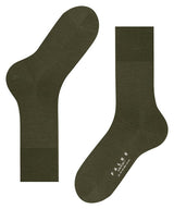 Airport Wool/Cotton Mid Calf Socks - Artichoke