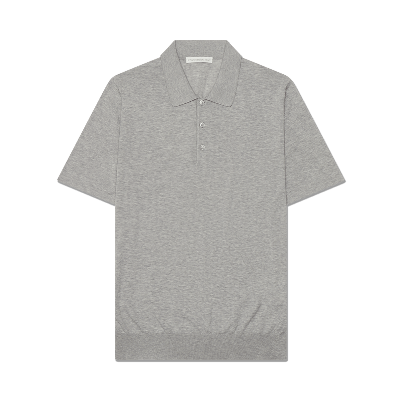 Short-Sleeve Polo - Grey