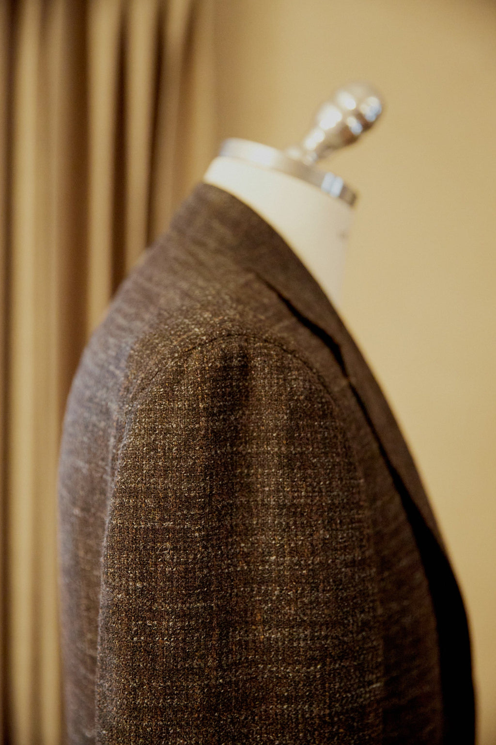Uncommon Jacket Black Brown Wool Cashmere Silk Linen Jacket – Uncommon Man