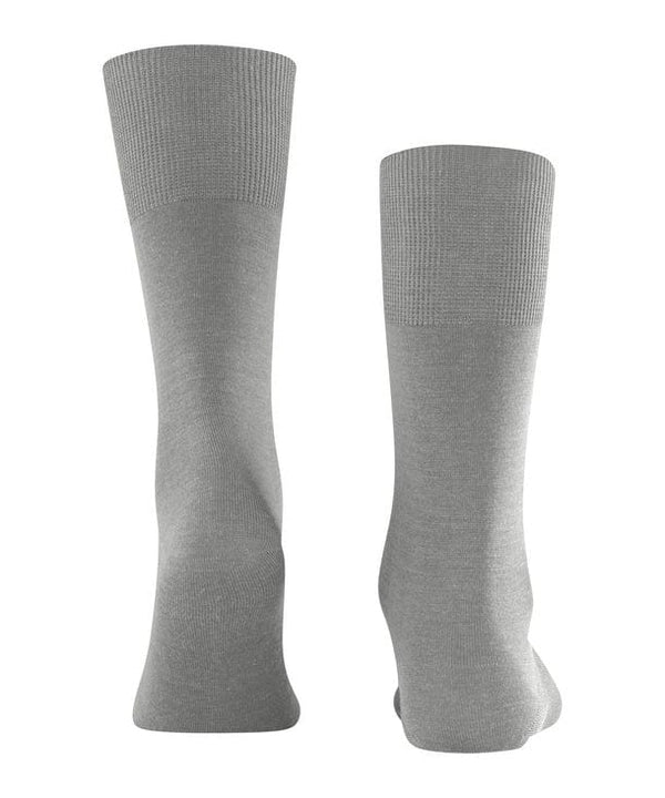 Airport Wool/Cotton Mid Calf Socks - Lunar