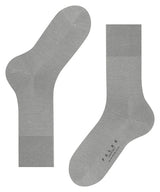 Airport Wool/Cotton Mid Calf Socks - Lunar