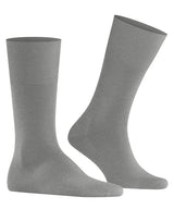 Airport Wool/Cotton Mid Calf Socks - Lunar