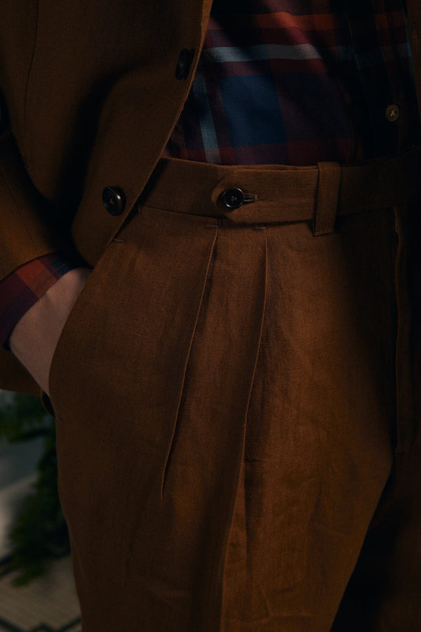 Sienna Linen Suit