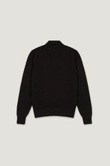 Black Polo - Wool Cashmere