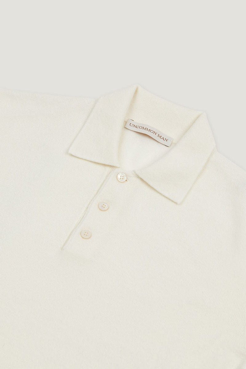 Ecru Polo - Wool Cashmere