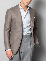 Cutaway Collar Shirt - Blue Micro Stripe