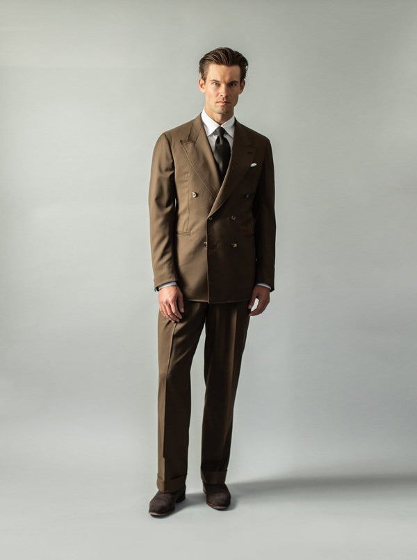 Whiskey Brown 'Charles' Double Breasted Suit