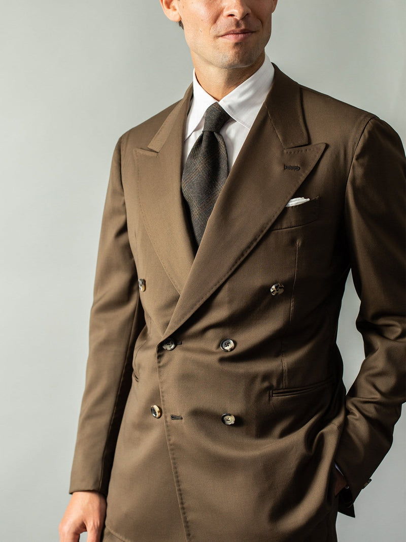 Whiskey Brown 'Charles' Double Breasted Suit