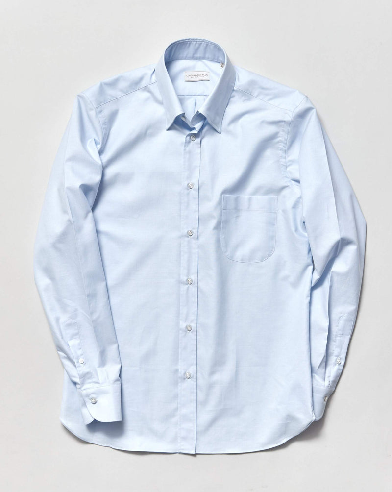 Light Blue Hidden Button Down Oxford Shirt