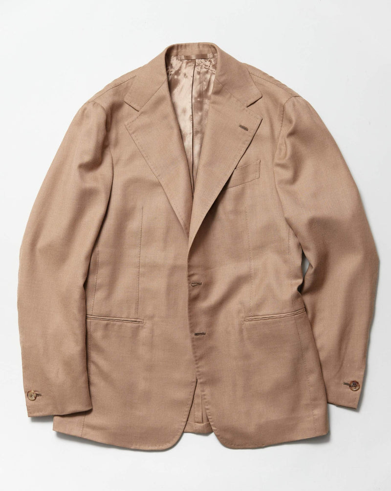 Pure Camelhair 2-button 'Henry' Jacket (Made to Order)