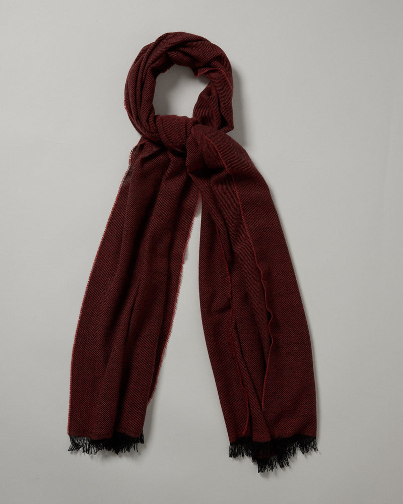 Uncommon Man Deep Red Scarf