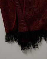 Deep Red Scarf