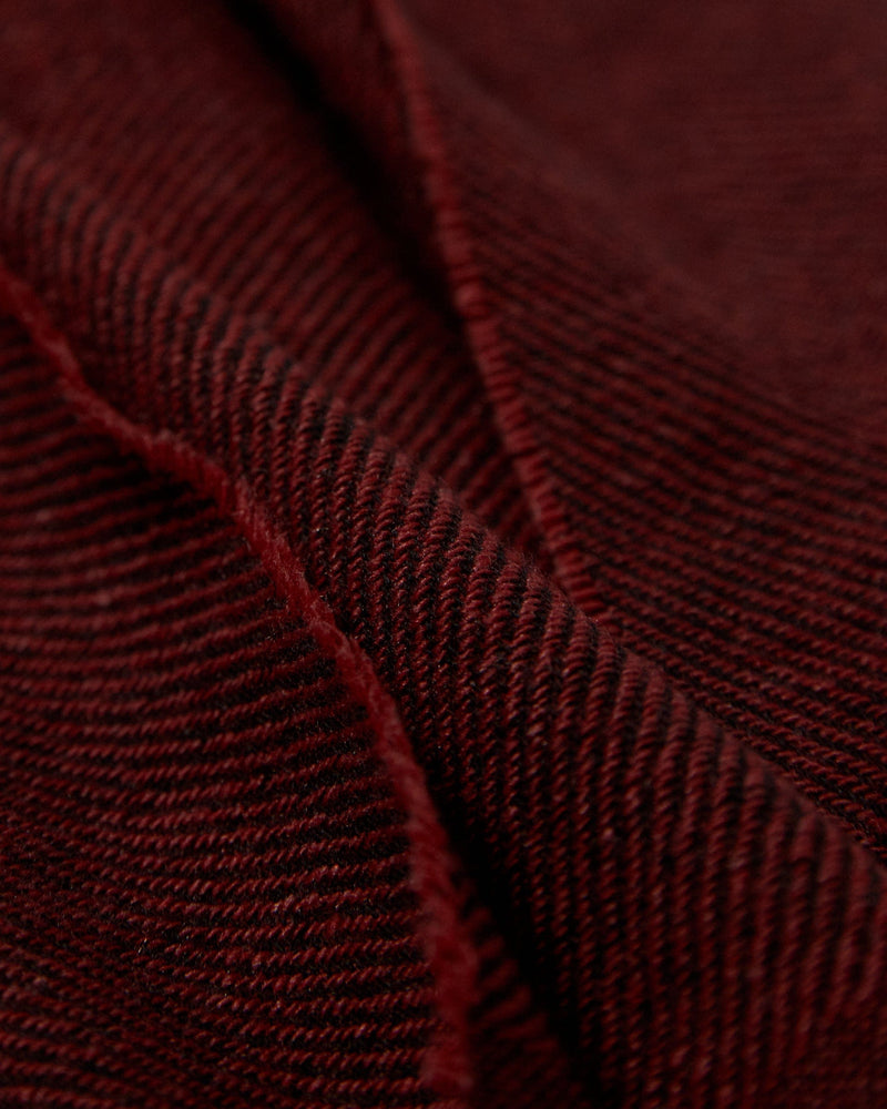 Deep Red Scarf