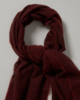 Deep Red Scarf