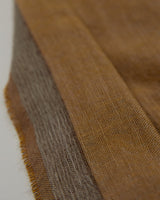 Gold & Brown Cashmere Scarf