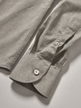 Button-down Collar Shirt - Grey