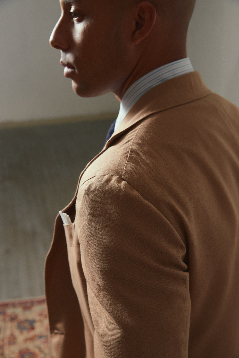 Pure Camelhair 2-button 'Henry' Jacket (Made to Order)