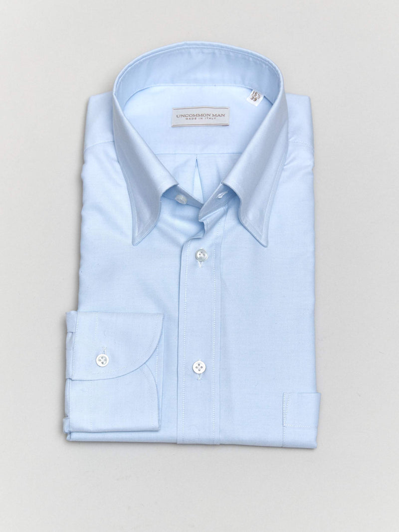 Light Blue Hidden Button Down Oxford Shirt