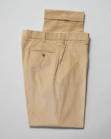 Honey Corduroy 'Eames' Trouser (Made to Order)
