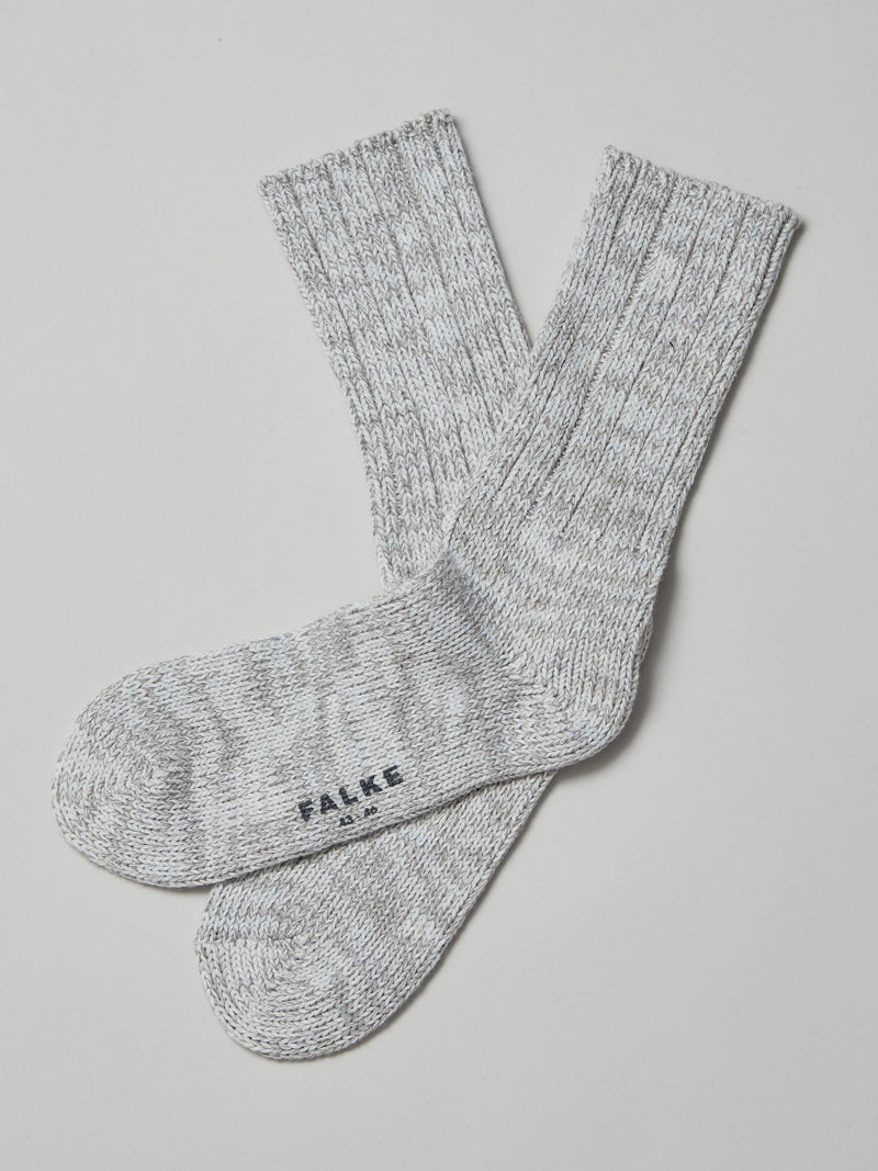 Light Grey Cotton Comfort Sock