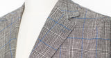 Wool Cotton & Linen Blend Jacket - Grey