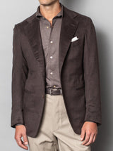 Pure Silk MTM Jacket - Cacao