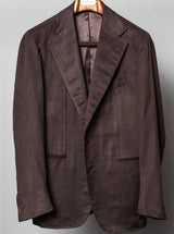 Pure Silk MTM Jacket - Cacao