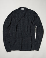 Cable Knit Long sleeve in Linen/Cotton-blend