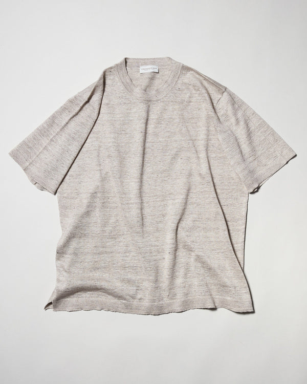 T-Shirt in Linen Cotton