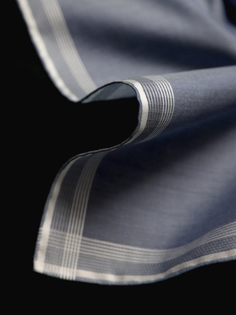 Sky Blue Cotton Pocket Square