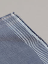 Sky Blue Cotton Pocket Square