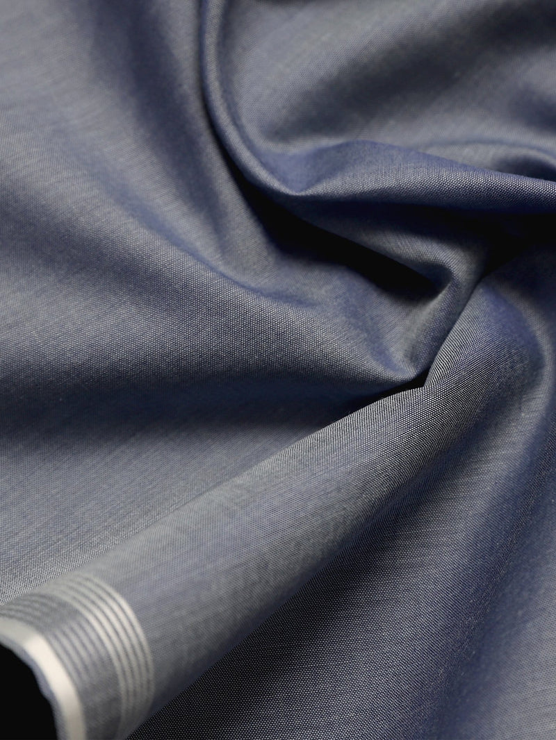 Sky Blue Cotton Pocket Square