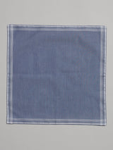 Sky Blue Cotton Pocket Square