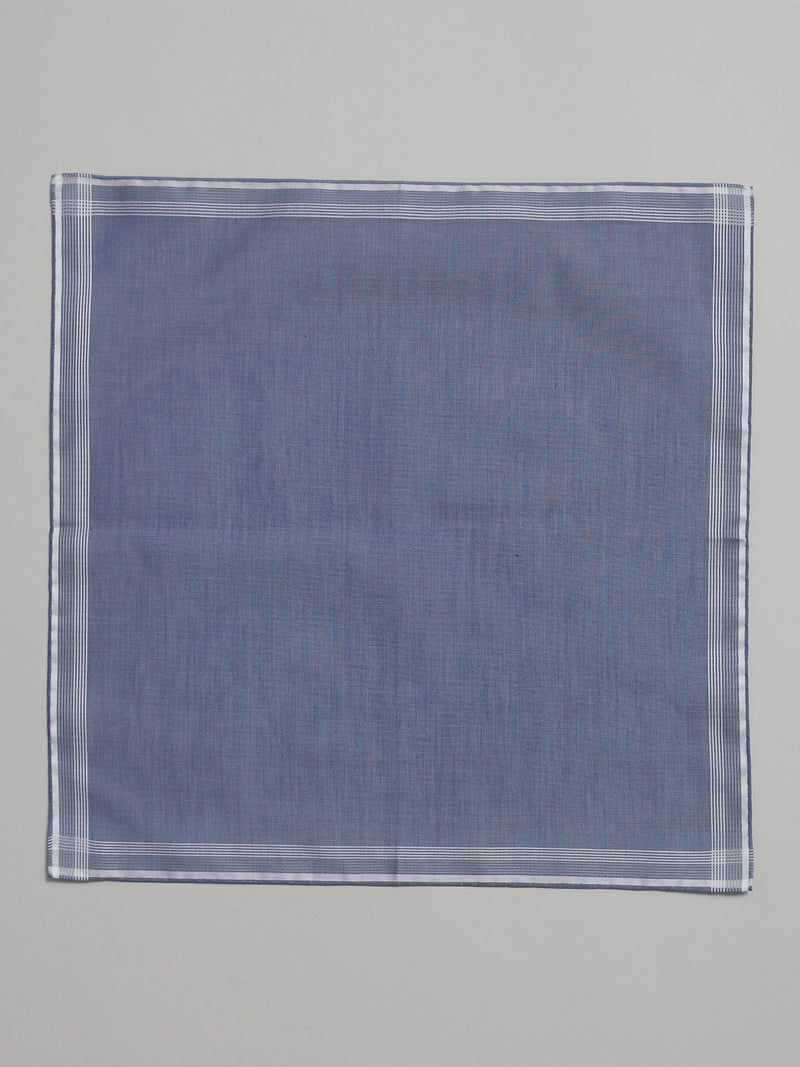 Sky Blue Cotton Pocket Square