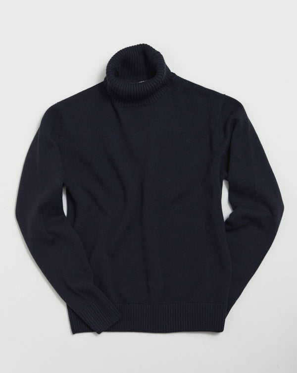 Midnight Navy Submarine Roll-neck