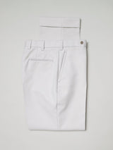 Stone Wool & Cotton-blend Flat Front 'Eames' Chinos