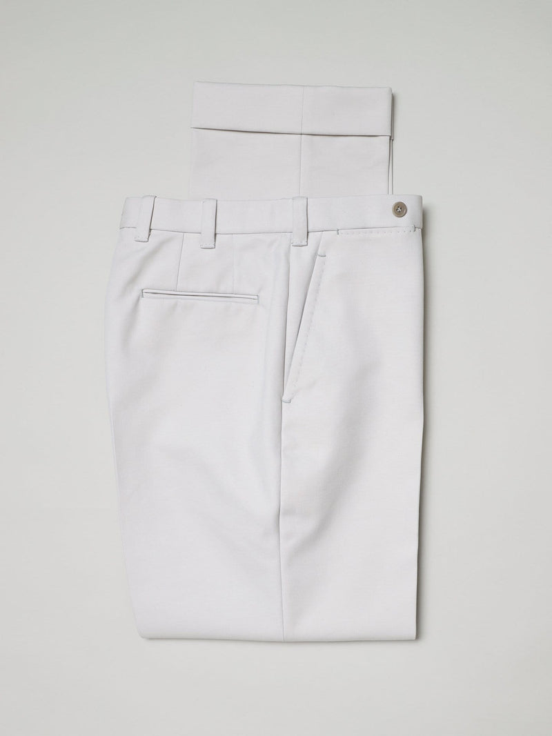 Stone Wool & Cotton-blend Flat Front 'Eames' Chinos